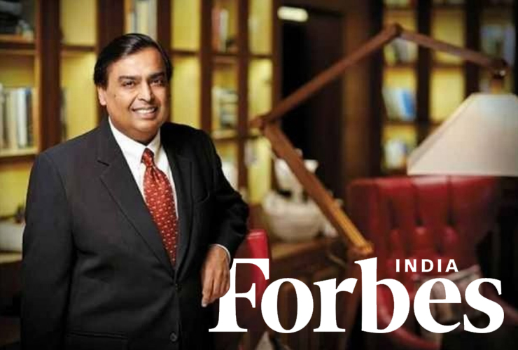 Forbes India Rich List 2019 Reliance Industries Chairman