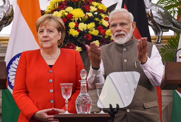 India, Germany Ink 17 Deals in Various Sectors