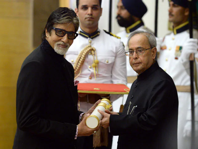 Padma Bhushan Award Amitabh Bachchan