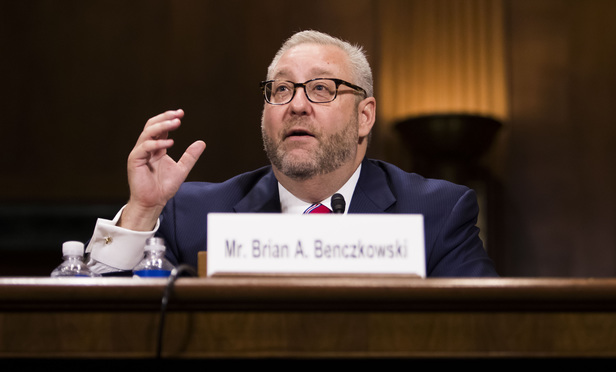US Assistant Attorney General Brian Benczkowski
