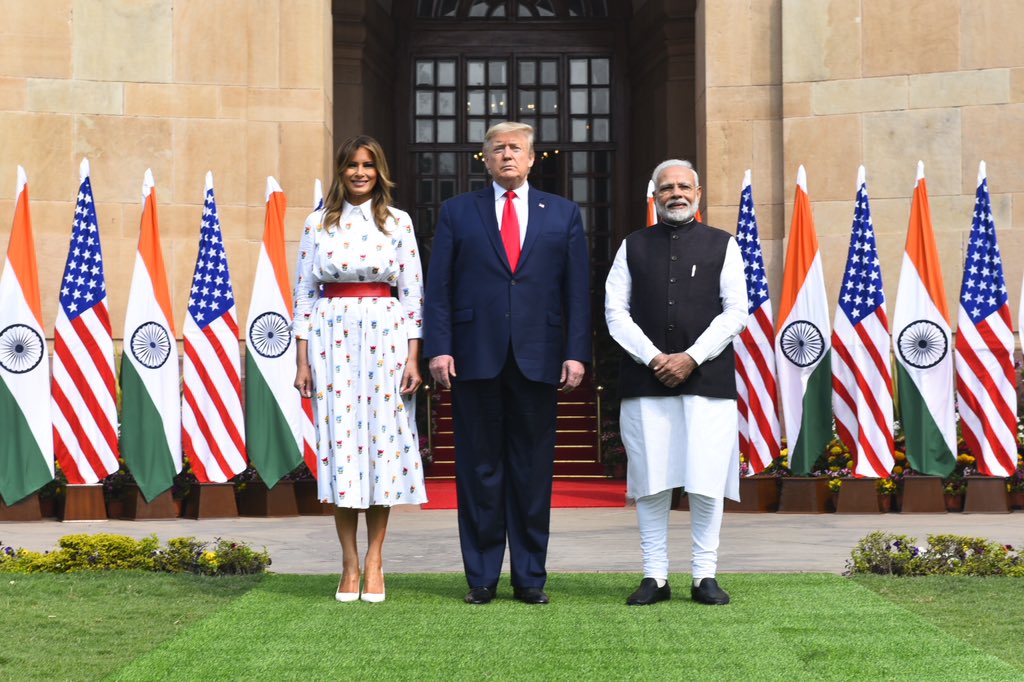 Trump & Modi Bilateral Discussion