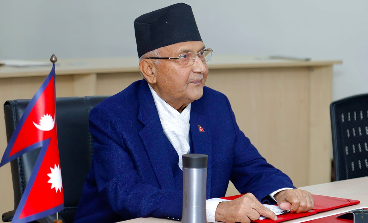 Nepal Prime Minister K.P.Sharma Oli
