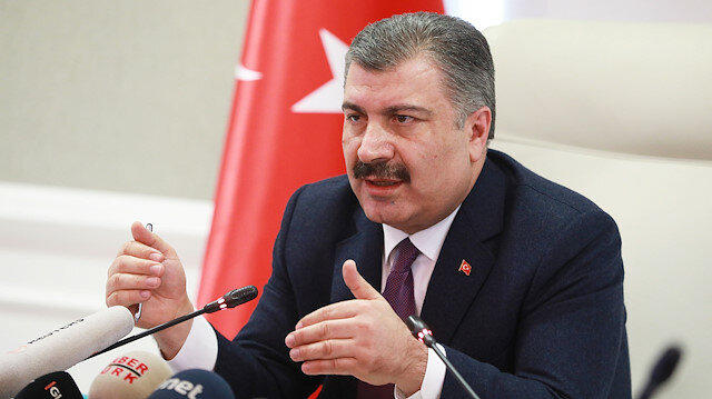 Turkish Health Minister Fahrettin Koca