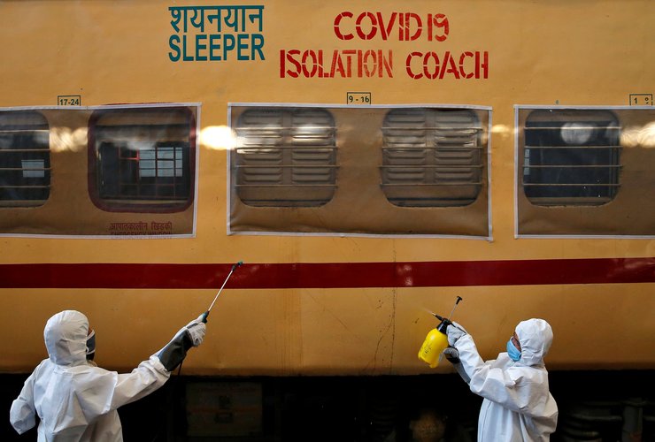 Transforming Rail Coaches Into Isolation Wards