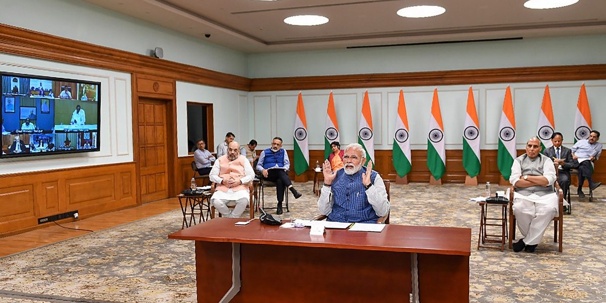 PM Modi Meeting with the Chief Ministers of All States